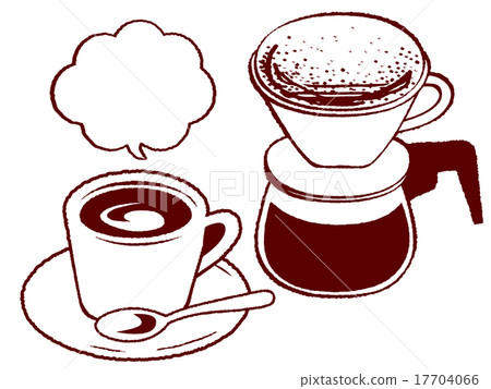 Coffee and drip server 17704066