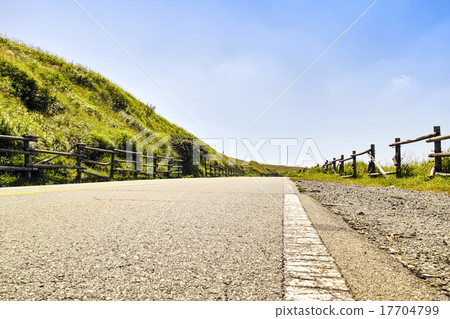 Scenery from Aso Mountain Panorama Line Scenery from Aso Mountain Panorama Line 17704799