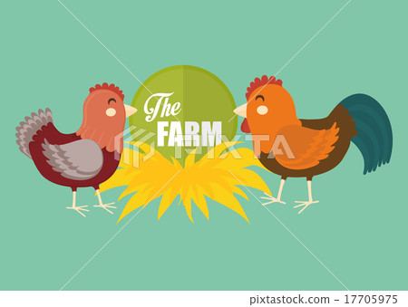 Rural and farm icons 17705975