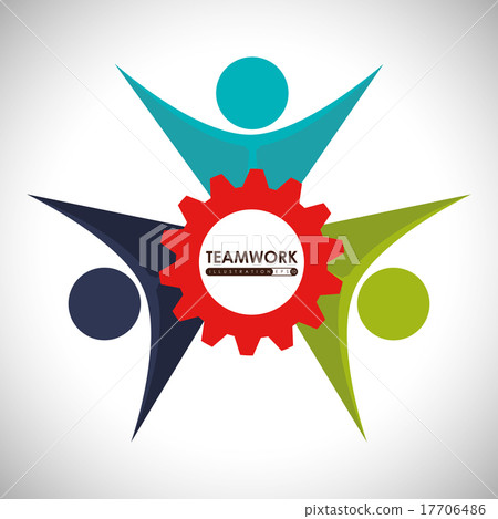 Teamwork design - Stock Illustration [17706486] - PIXTA