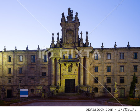 Monastery of San Martino Pinario in evening Monastery of San Martino Pinario in evening 17709175