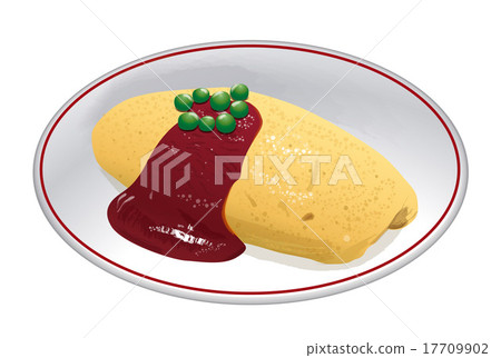 Cooking Omurice 17709902