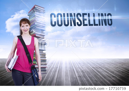Counselling against stack of books against sky Counselling against stack of books against sky 17710739