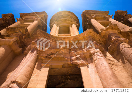 Ancient temple in Petra, Jordan Ancient temple in Petra, Jordan 17711852