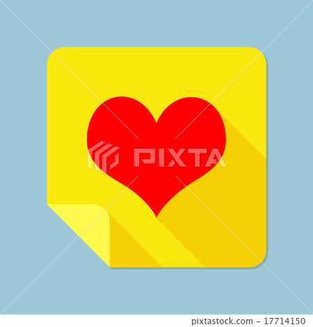 Notepad Heart 17714150