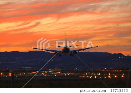 Shooting sky sunset Shooting sky sunset 17715353