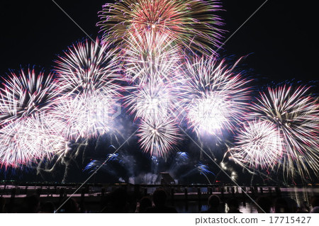Biwako fireworks display Biwako fireworks display 17715427