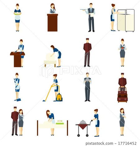Hotel Staff Set Hotel Staff Set 17716452