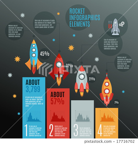 Rockets Infographic Set  17716702