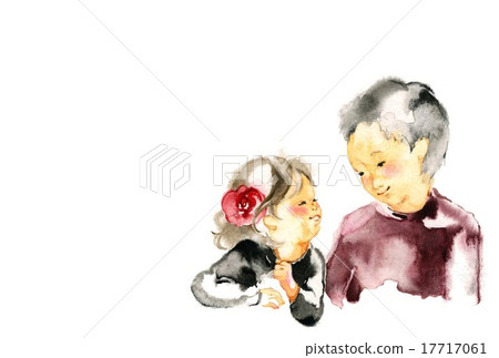 Brother and sister, Bordeaux 17717061