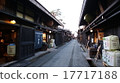 Hida高山市老都市風景 17717188