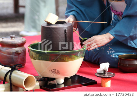 Open-air tea ceremony Open-air tea ceremony 17720458
