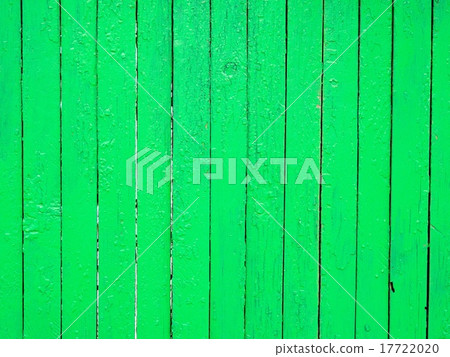 Green wooden fence background 17722020