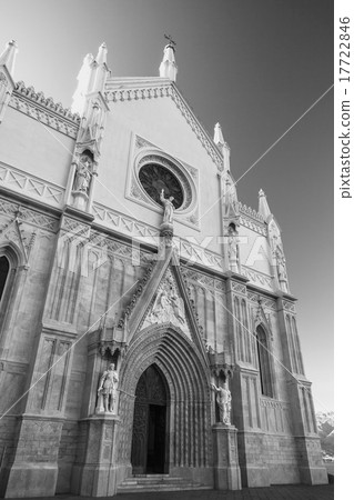 St Francesco Cathedral. Gaeta, Italy. Monochrome 17722846