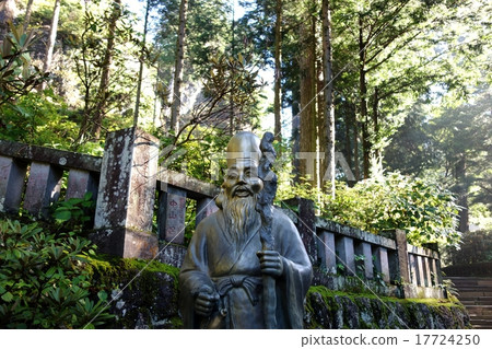 榛名神社七幸運神 照片素材 圖片 圖庫