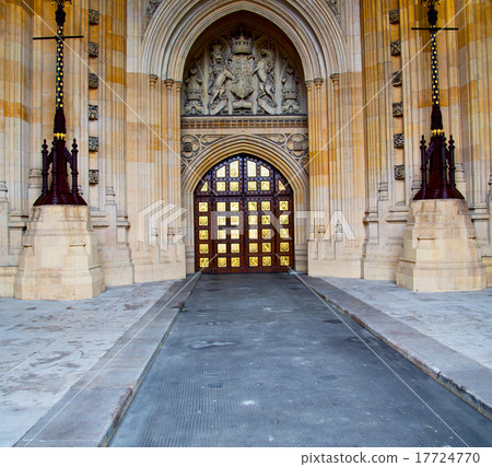 parliament in london old church door and parliament in london old church door and 17724770