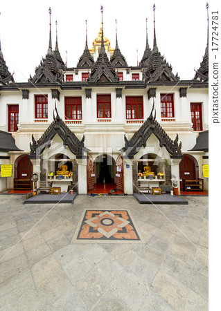 pavement gold temple in thailand in pavement gold temple in thailand in 17724781