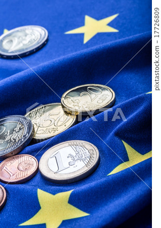 Euro coins. Euro currency. Euro money. European fl 17726809