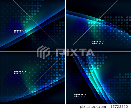 Set of abstract backgrounds with copyspace 17728320