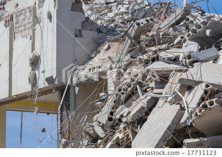 Demolished house before reconstruction Demolished house before reconstruction 17731123