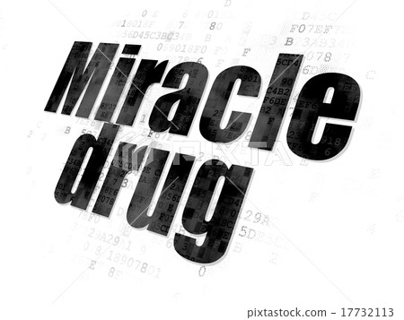 Healthcare concept: Miracle Drug on Digital Healthcare concept: Miracle Drug on Digital 17732113