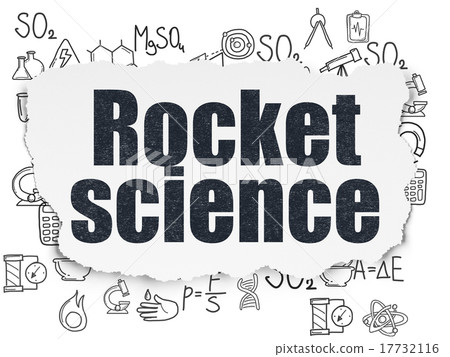 Science concept: Rocket Science on Torn Paper 17732116