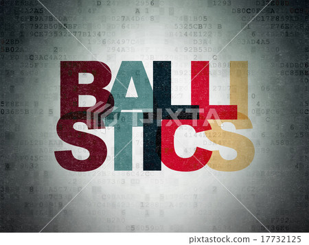 Science concept: Ballistics on Digital Paper 17732125