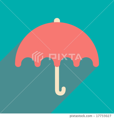 Flat with shadow icon and mobile application Flat with shadow icon and mobile application 17733027