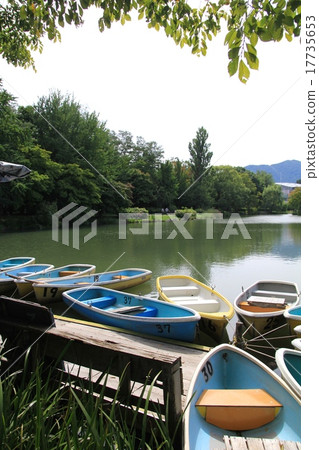 北海道札幌中島公園的遊船碼頭 Hokkaido Travel 17735653