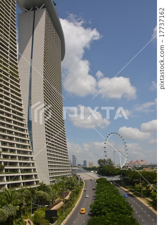 Marina Bay Sands and Flyer 17737162