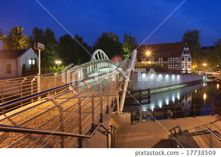 City of Bydgoszcz by Night in Poland 17738509