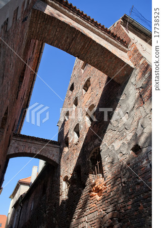 Ciasna Street Old Buildings in Torun 17738525