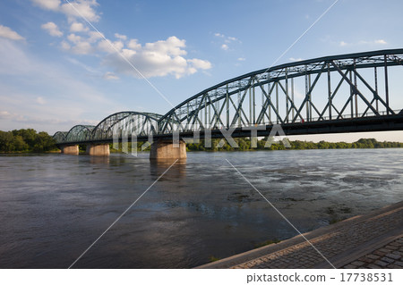 Pilsudskiego Bridge on Vistula River in Torun 17738531