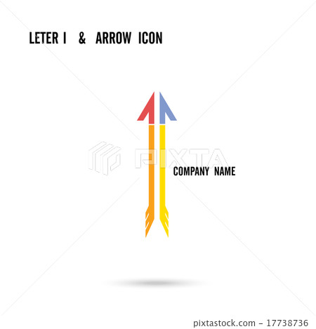 Creative letter I icon abstract logo design 17738736
