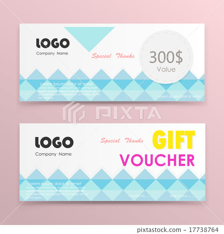 Gift voucher or certificate coupon template Gift voucher or certificate coupon template 17738764