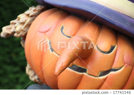 Halloween street decoration pumpkin lantern witch witch 17741548