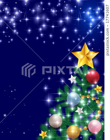 Christmas fir tree background 17741607