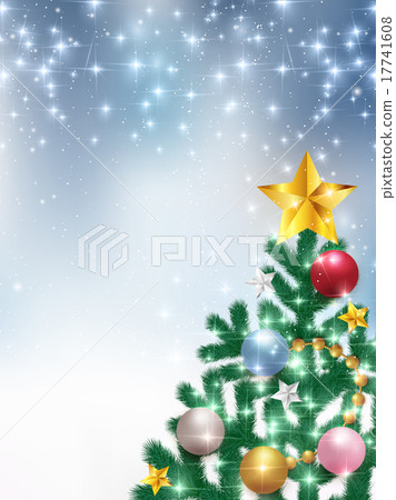 Christmas fir tree background 17741608