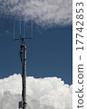 Summer sky and antenna 17742853
