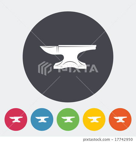 Anvil. Blacksmith equipment. Anvil. Blacksmith equipment. 17742950