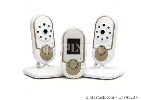 Baby Monitor on the white background 17745137
