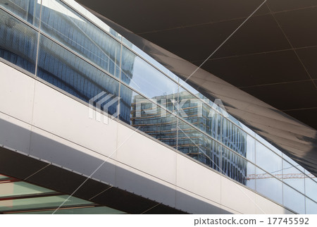 Modern architecture Detail in Vienna, Austria Modern architecture Detail in Vienna, Austria 17745592