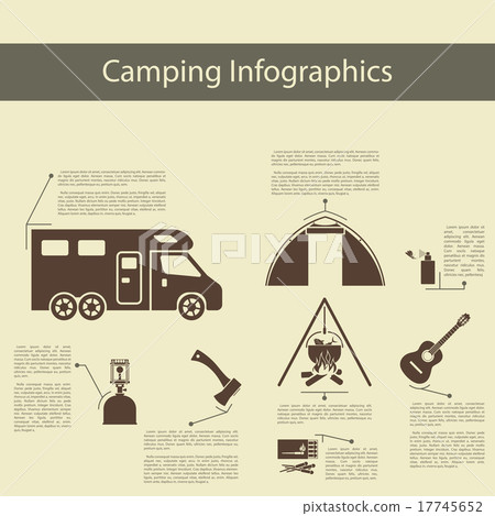 Camping Infographics Camping Infographics 17745652