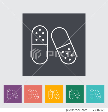 Pills icon 17746370