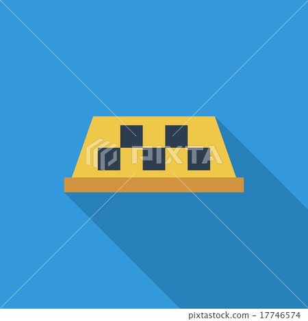 Taxi single icon. Taxi single icon. 17746574