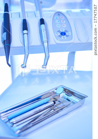 Closeup of a modern dentist tools Closeup of a modern dentist tools 17747587