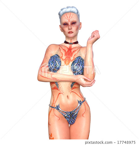 人體彩繪女性 人體彩繪女性 17748975