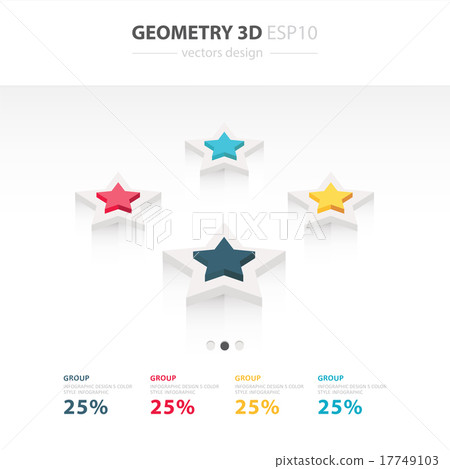 Star Icons Infographic template Star Icons Infographic template 17749103