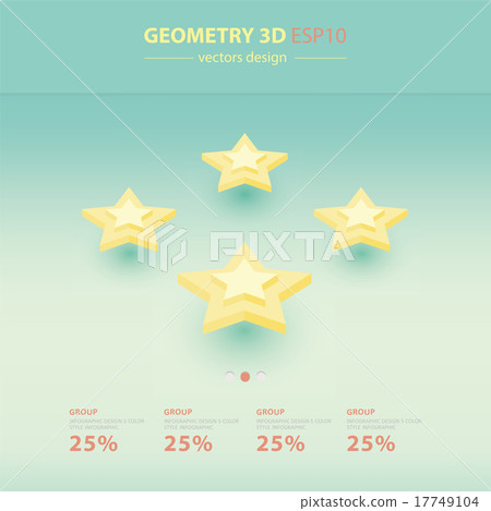 Star Icons Infographic template Style Star Icons Infographic template Style 17749104
