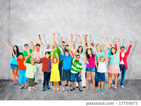 Community Togetherness Children Multiethnic Cheerful Happiness C Community Togetherness Children Multiethnic Cheerful Happiness C 17750073